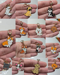 Dije Metálico para Collar de Mascota - Diseños de Razas