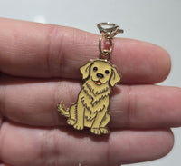 Dije Metálico para Collar de Mascota - Diseños de Razas