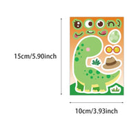 Stickers para Armar Caritas - Pack de Láminas Adhesivas